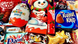 New Kit Kat Christmas collection M&M's Kinder mini egg milkyway festive FerreroRocher shooting star