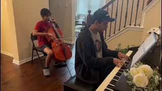 Lift Me Up - Black Panther: Wakanda Forever. (Andrew - Piano, Abel - Cello)