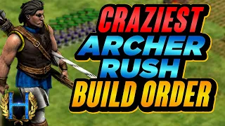 THE FASTEST ARCHER RUSH BUILD ORDER YOU WILL EVER SEE | AoE2