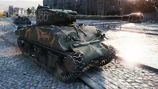 Loza's M4-A2 Sherman 3 Kills 5,6 K Damage World of Tanks