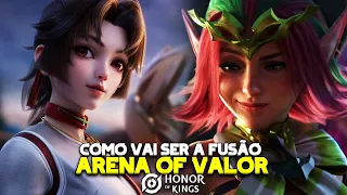 OS MOBAS VÃO SE JUNTAR! COMO VAI SER O HONOR OF KINGS E ARENA OF VALOR JUNTOS FINALMENTE NO BRASIL