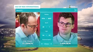 Chess.com Isle of Man International: Round 6 | Eljanov Vs Carlsen