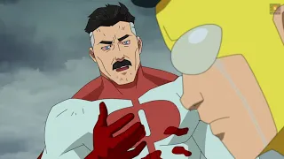 The Invincible S1E8: Omni-man tries to convince Mark, to join him and conquer Earth.