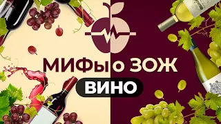 АЛКОГОЛЬ || Почему мы пьем КРАСНОЕ ВИНО || Мифы о ЗОЖ