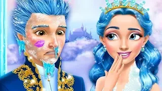 Princess Gloria Ice Salon Frozen Beauty Makeover Game - Play Makeup & Dress Up Fun Color Girls Games