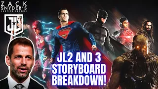 Zack Snyder's Justice League 2 and 3 Storyboard Breakdown! | Restore The Snyderverse!