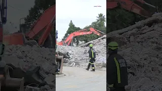 Timelapse | George building collapse:  Recovery efforts underway as search continues