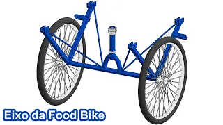 Como fizemos o eixo da nossa Food Bike