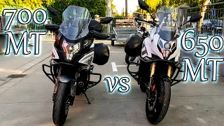 CFMOTO 700MT vs 650MT