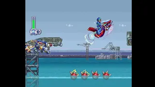 [TAS] PSX Mega Man X4 "X, no items" by HappyLee in 40:05.25