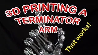 3D printed Terminator Arm that works