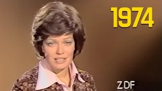 ZDF Programmansage Elfi v. Kalckreuth (05.11.1974)