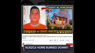 FALSE: Tarlac cop Nuezca’s house burned down by neighbors