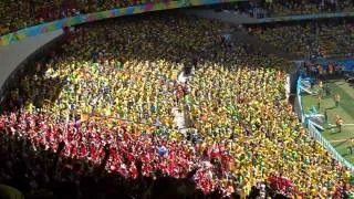 Brazil v. Chile World Cup - Chilean National Anthem