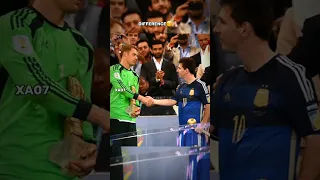 Huge Respect To Manuel Neuer 👏♥️ #shorts #messi #ronaldo #shortsvideo