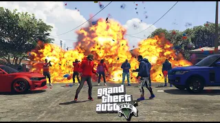 GTA 5 BLOODS VS CRIPS 4 LIFE EP 1 - GANG WARS  [HD]