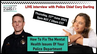 How To Fix the Mental Health Of Your Police Department