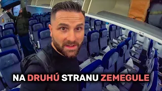 CESTUJEM NA DRUHÚ STRANU ZEMEGULE. ZASE