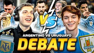 DEBATE ARGENTINA VS. URUGUAY CON GUILLE FUTBOL - ¿QUIEN ES MAS GRANDE?