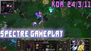 DotA 1 YannS Spectre Gameplay. KDA: 24/3/11