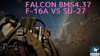 【FALCON BMS 4.37】F-16 vs SU-27