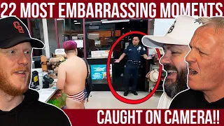 22 Most Embarrassing Moments Caught on Camera REACTION | OFFICE BLOKES REACT!!