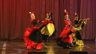 Танец " Цыганский" Образцовый хореографический ансамбль Антре 2022