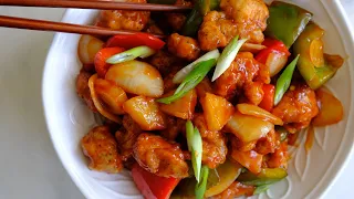 HOW TO MAKE SWEET AND SOUR CRISPY CHICKEN | HOMEMADE, BETTER THAN TAKEOUT | LOCKDOWN, RAMADAN RECIPE