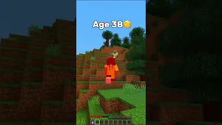 Manhunt At Different Ages (World's Smallest Violin) #shorts #minecraft