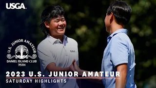 2023 U.S. Junior Amateur Championship: Saturday Highlights | Kim vs. Bai