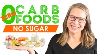 Zero Carb Foods (And no sugar) For Rapid Fat Loss With Keto With Health Coach Tara