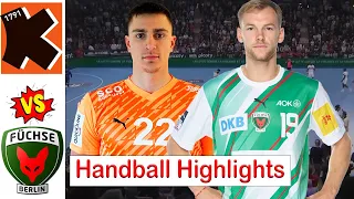 kadetten schaffhausen vs füchse berlin Handball Highlights European League 2024