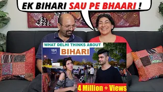 What Delhi Thinks About BIHARI | Public Hai Ye Sab Janti hai | Indian American Reactions !😁🤣