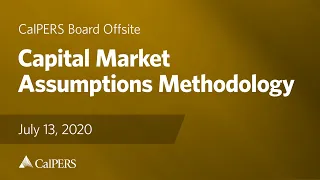 Capital Market Assumptions Methodology | July 13, 2020