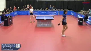 Anastasiia Rybka vs Ugne Baskutyte - Women Singles Final