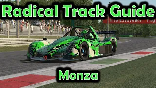 iRacing Track Guide Monza | Radical SR10 | W9 S4 2022 | 1:43.456
