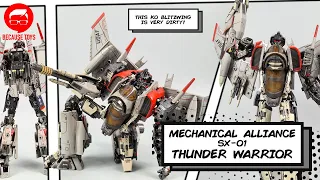 Mechanical Alliance SX-01 Thunder Warrior NOT Transformers Bumble Bee Blitzwing