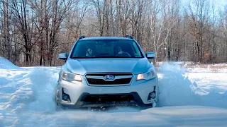 Subaru Crosstrek vs 4runner vs DEEP snow