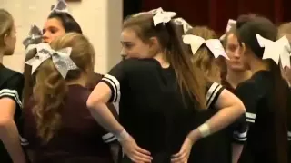 Navy Dad Surprises Daughter At Cheer Practice, Her Reaction Will Melt Your Heart