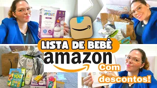 LISTA DE BEBÊ AMAZON: COMO FUNCIONA? #enxovaldebebe #enxovaldebebê #amazon #comprinhas