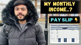 How Much A Student Can Earn in Uk 💰🇬🇧..? My Monthly Income in UK 🇬🇧 Part Time or Full Time 💸💰