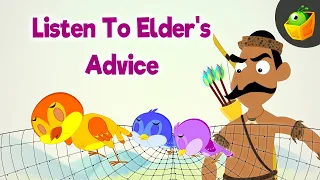 Listen To Elder's Advice - Panchatantra In English  - Cartoon / Animated Stories For Kids