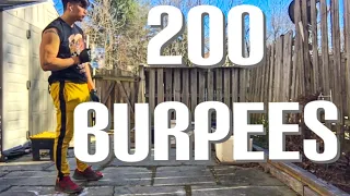 200 Burpees Workout