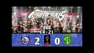 Arema FC vs Persebaya 2-0 All Goals & Highlights Final Piala Presiden 2019