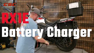 RX1E Electric Motorcycle Charging Made Easy