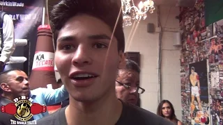 PROSPECT RYAN GARCIA REFLECTS ON BEATING DEVIN HANEY AND LOSING TO SHAKUR STEVENSON IN THE AMATEURS