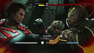 Injustice 2: Superman vs Bane on very hard difficulty