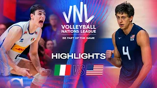 Points Scored By Italy 🇮🇹 🆚 🇺🇸 USA | Week 2 | Men's VNL 2024