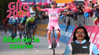 🚴‍♂️Giro 2024🇮🇹 : Bilan de la course (Pogacar, Milan, Alaphilippe, Bardet...)