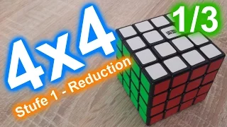 4x4 Zauberwürfel lösen | Center | Reduction | BoaToX